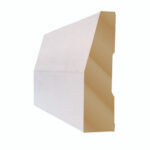 66 x 18 Primed Pine Moulding 25mm Half Splay Profile 5.4m