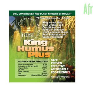 Buy King Humus Plus (Organic Soil Conditioner and Growth Stimulant | 100g Sachets) Online in Nigeria at ₦9,500.00 | 3–7-Day Delivery, Secure Payment and Fast Support |...