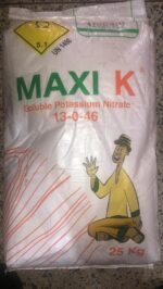 Buy Maxi K Fertilizer (Soluble Potassium Nitrate | NPK 13-0-46) | 50kg Online in Nigeria at ₦0.00 | 3–7-Day Delivery, Secure Payment and Fast Support | Afrimash.com - Nigeria