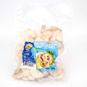 F y Crevettes crues pelées