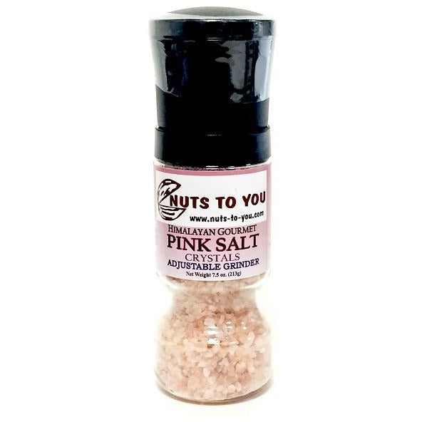 Himalayan Gourmet Pink Salt Crystals (Adjustable Grinder) (7 oz) Himalayan Gourmet Pink Salt Crystals (Adjustable Grinder) (7 oz)
