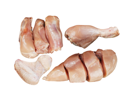 Organic Curry Cut Chicken Organic Curry Cut Chicken