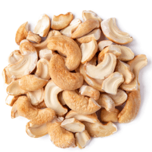 Morceaux de noix de cajou séchés biologiques