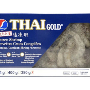 Crevettes sans tête surgelées en or thaïlandais 16/20